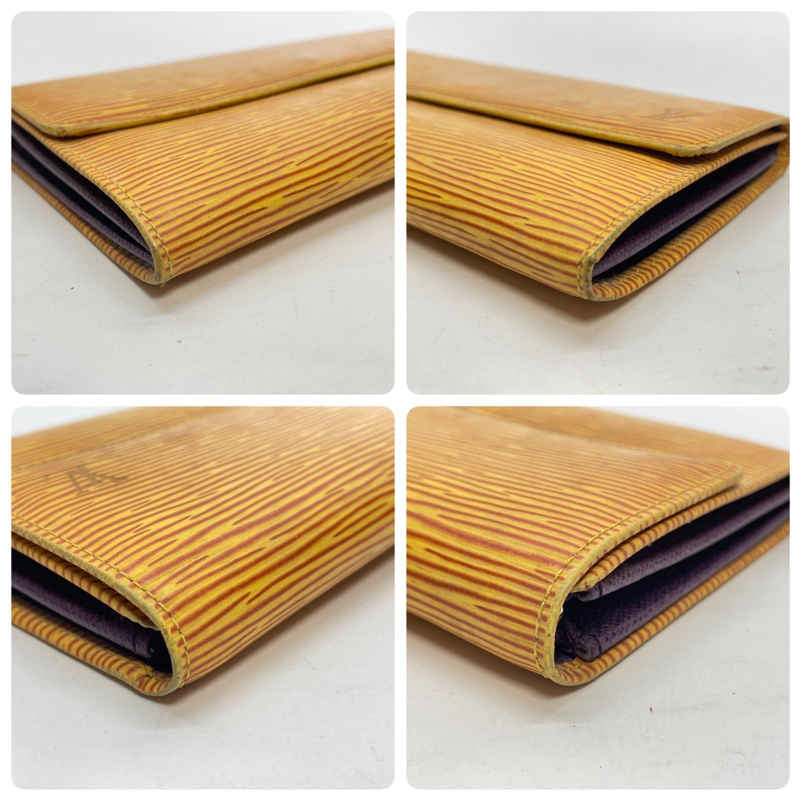 3431 LOUIS VUITTON ルイヴィトン エピ 長財布 イエロー