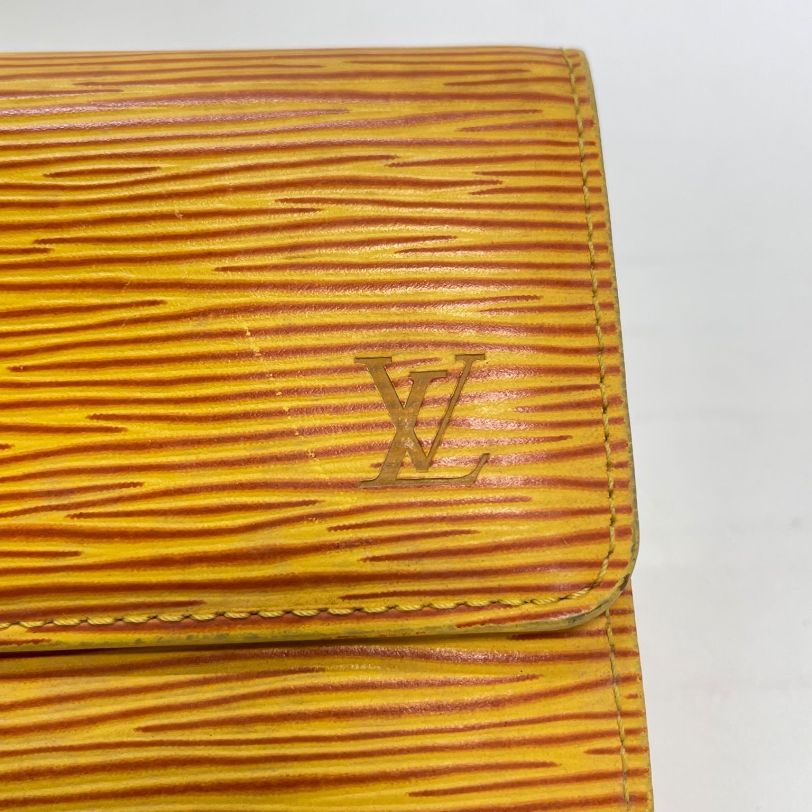 3431 LOUIS VUITTON ルイヴィトン エピ 長財布 イエロー