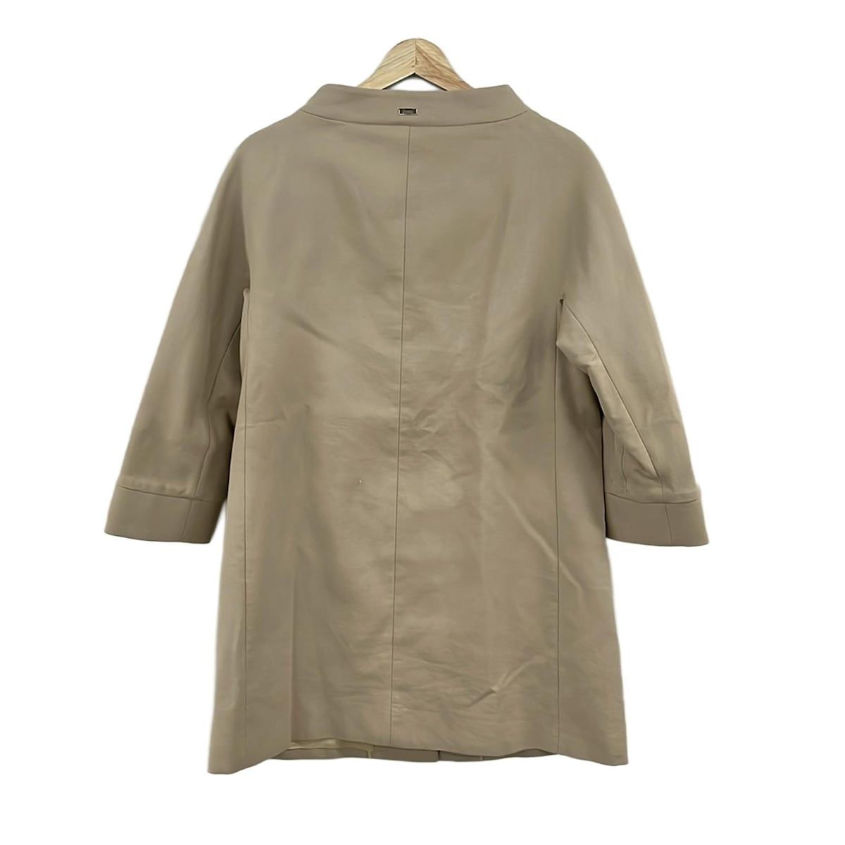 HERNO(ヘルノ) コート サイズ40 M レディース美品 - ベージュ 長袖/秋