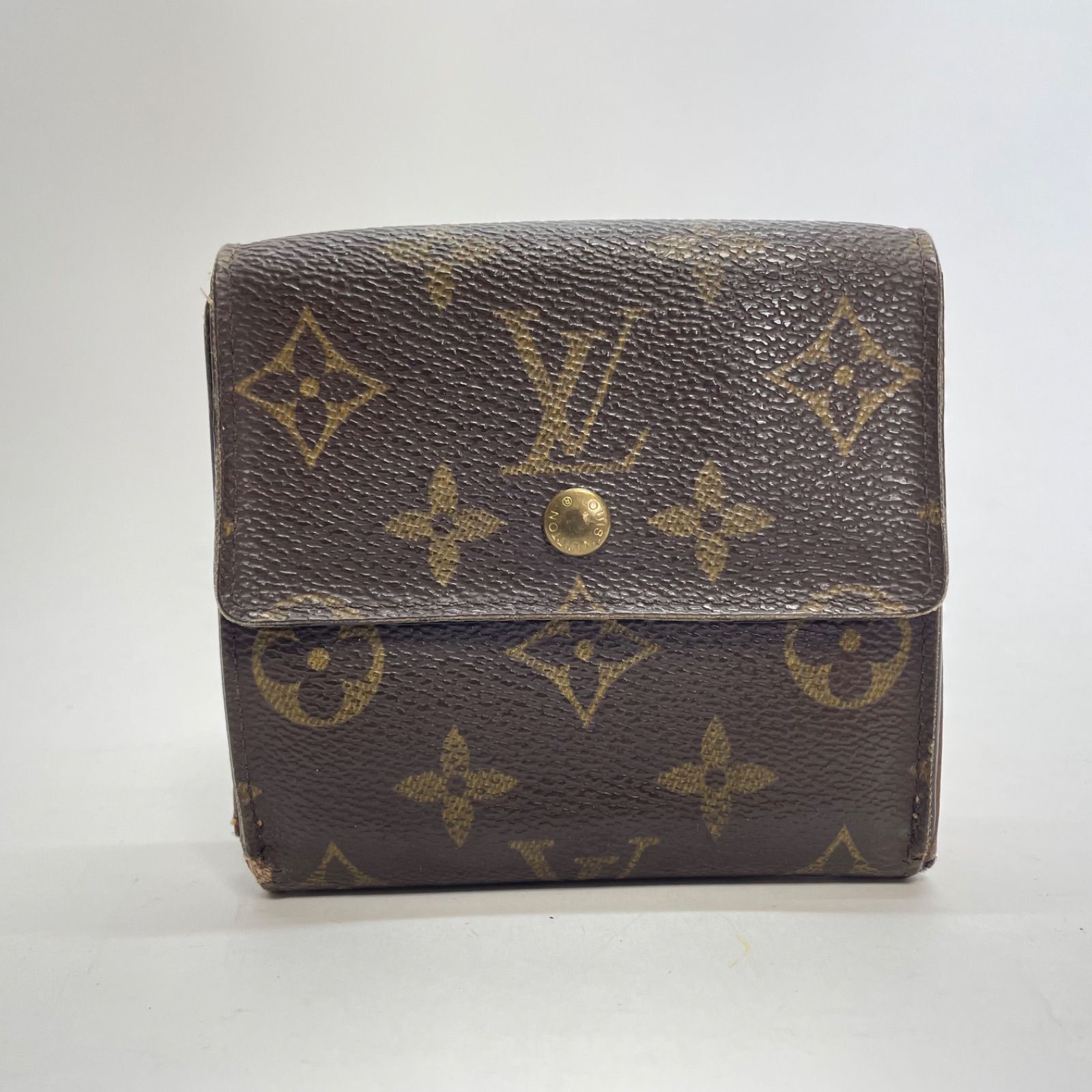 3435 LOUIS VUITTON ルイヴィトン モノグラム 三つ折り財布 エリーズ