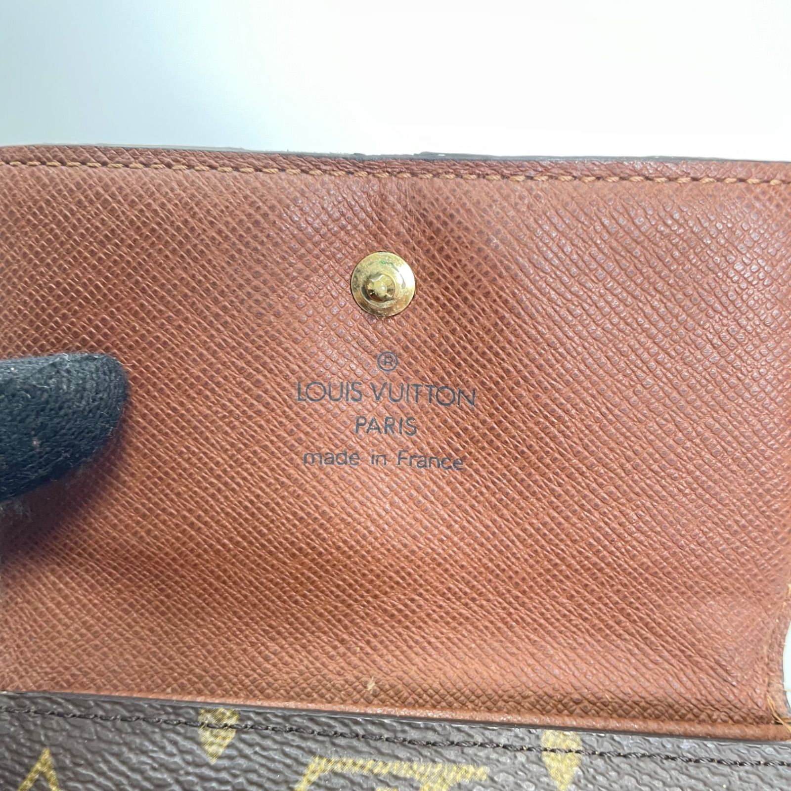 3435 LOUIS VUITTON ルイヴィトン モノグラム 三つ折り財布 エリーズ