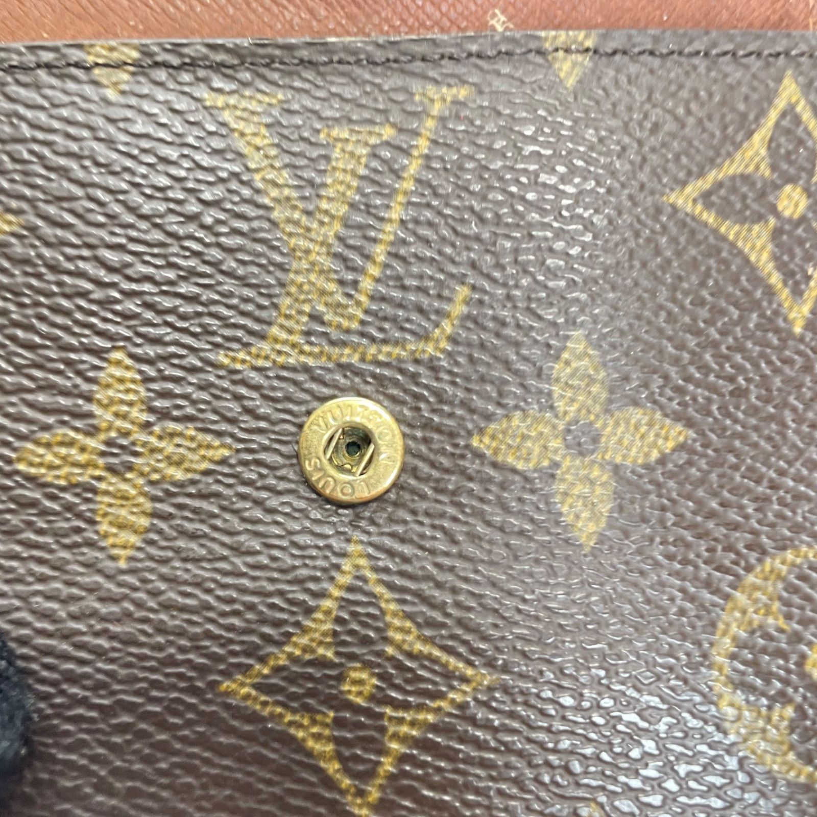 3435 LOUIS VUITTON ルイヴィトン モノグラム 三つ折り財布 エリーズ