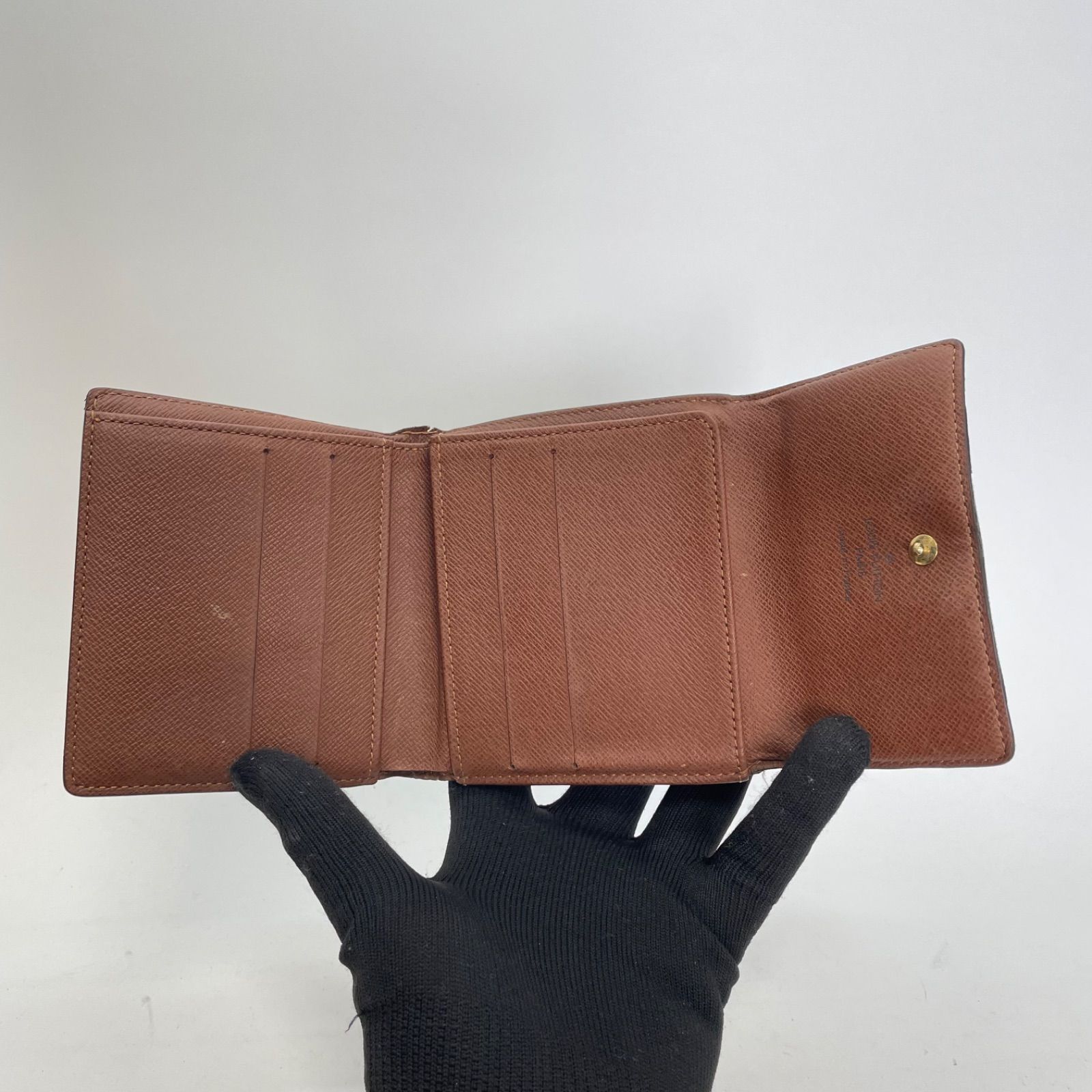 3435 LOUIS VUITTON ルイヴィトン モノグラム 三つ折り財布 エリーズ