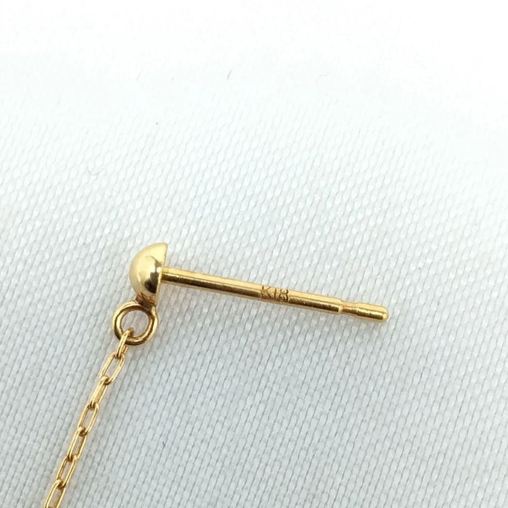 AHKAH 18Kイエローゴールド ピアス ✨️AHKAH✨️アーカー ピアス 18金 0.6g - メルカリ