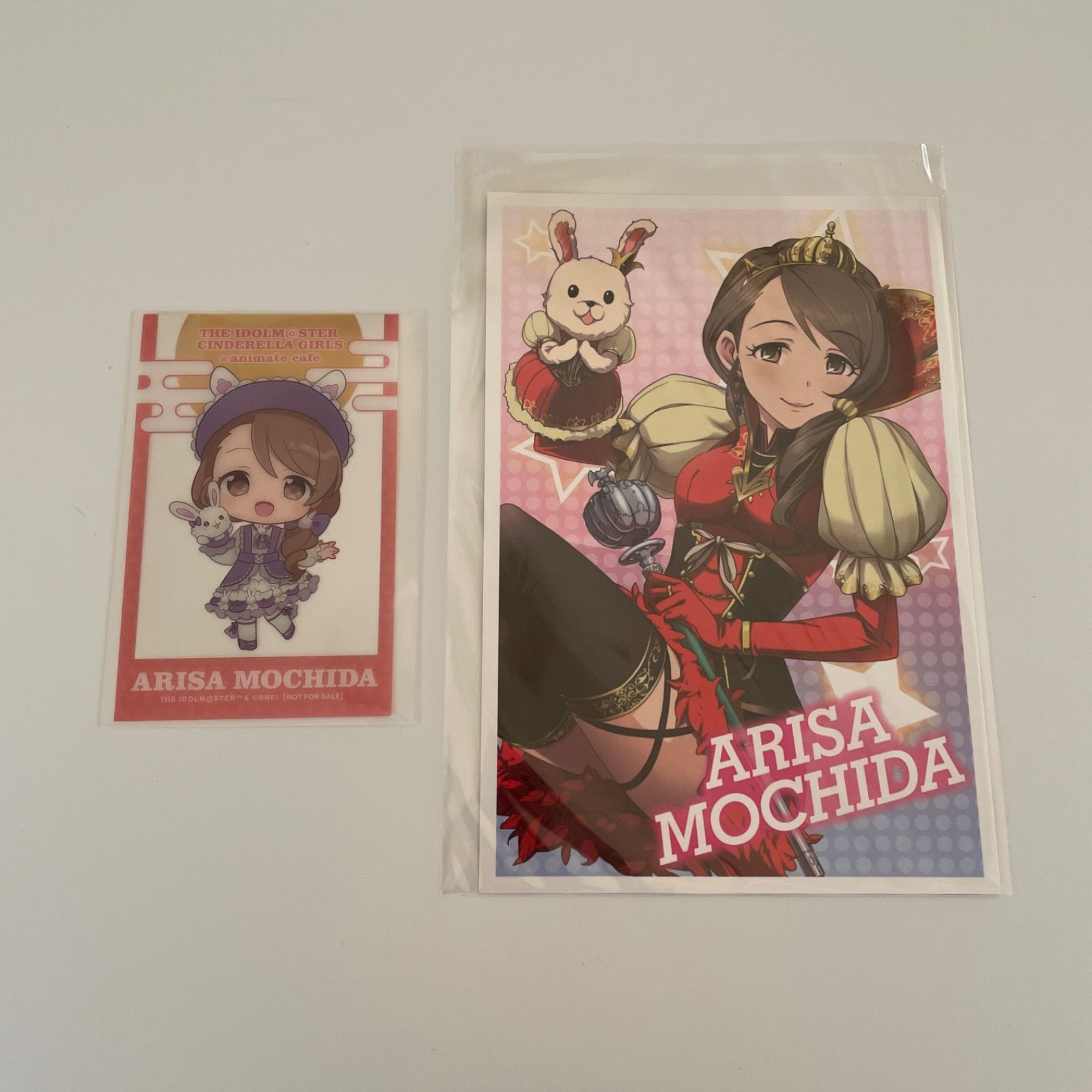 持田亜里沙 アイドルマスターシンデレラガールズ クリアカードほか計2