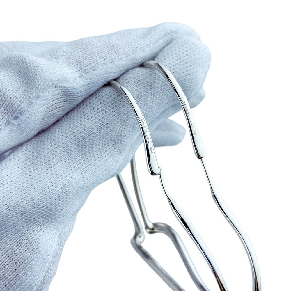 ティファニー □新同□ オープンハート フープ ピアス ラージ