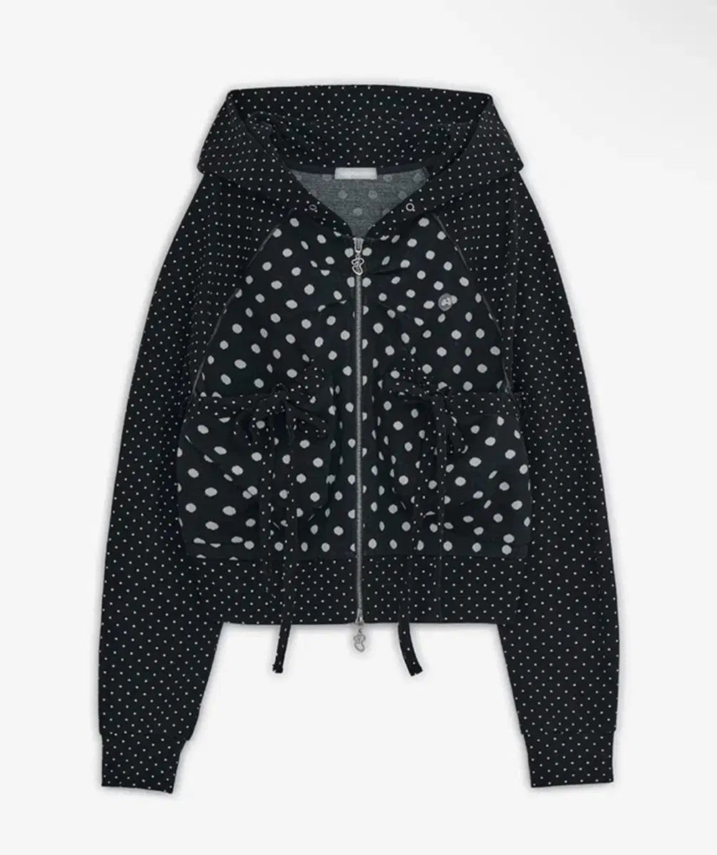 HUG YOUR SKIN ハグユアースキン ドット ジップアップ フーディー