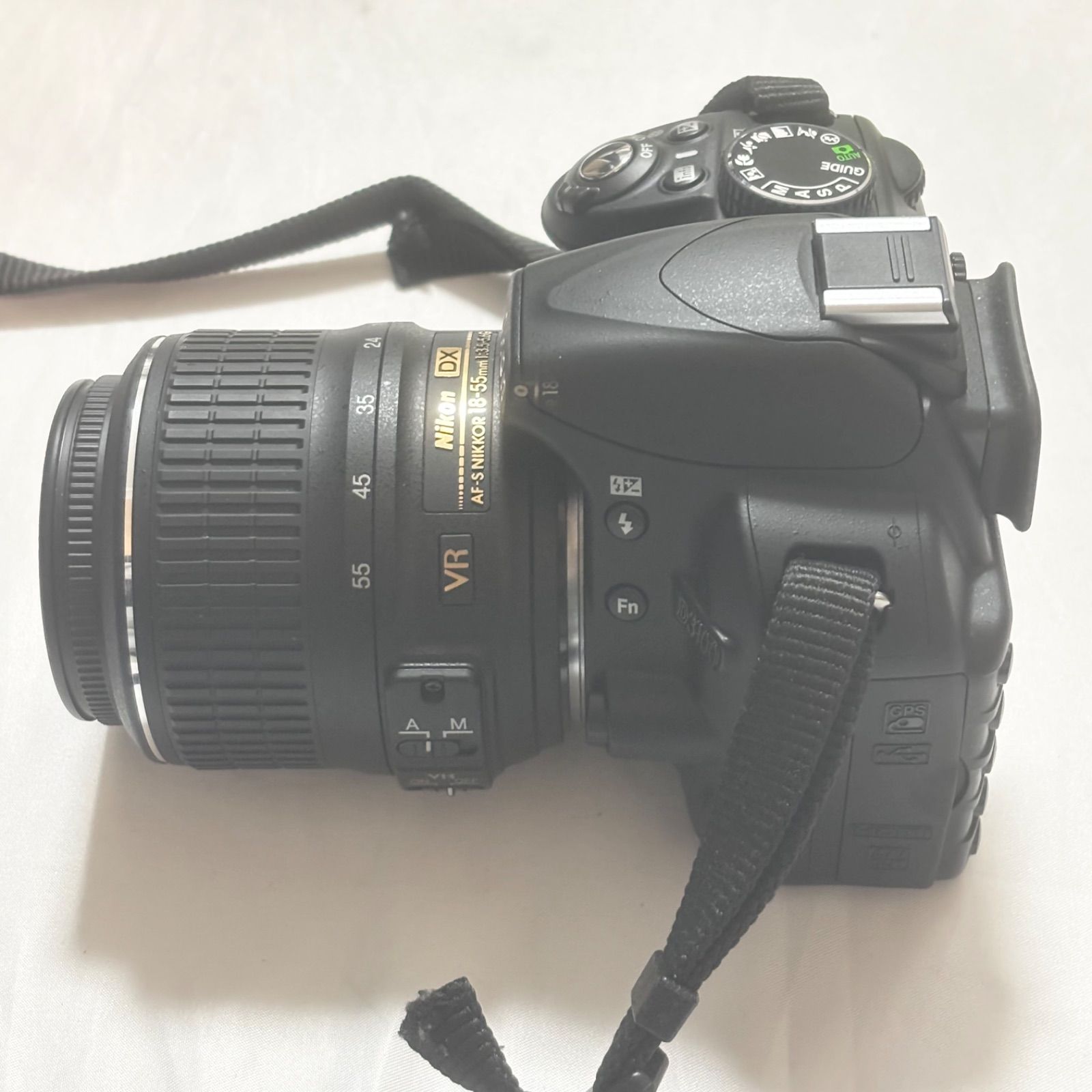 送料無料】Nikon/ニコン/D3100/デジタル一眼レフカメラ/18-55㎜/電池