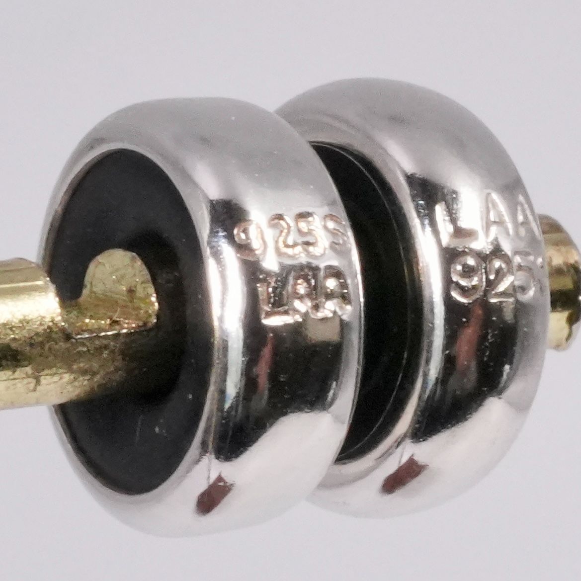 限定特価 トロールビーズ シルバー スペーサー 2個セット/25-2637