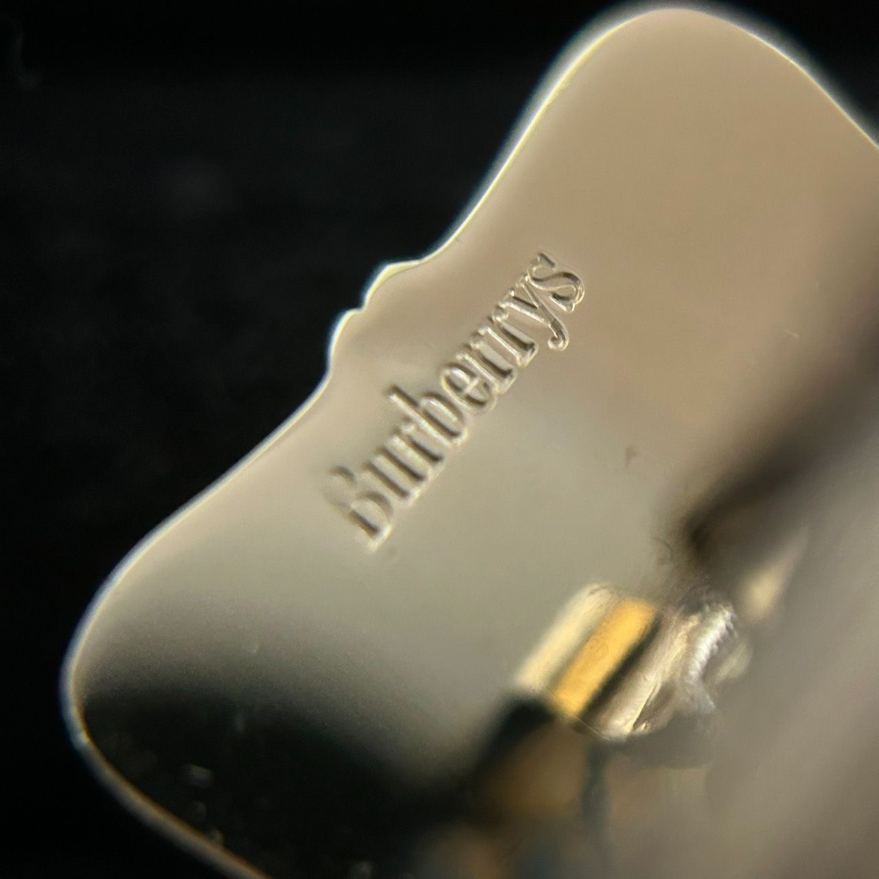 Burberry バーバリー カフス ネクタイピン セット ゴールド ホースロゴ