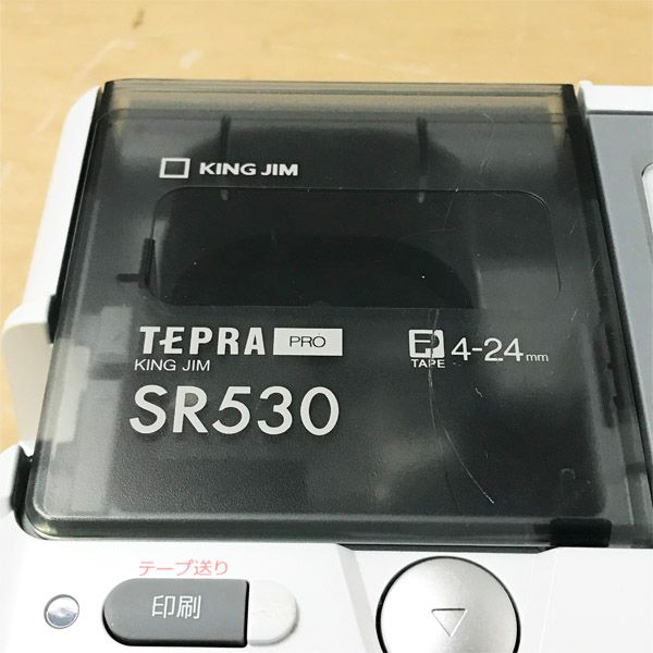 中古】KING JIM/キングジム SR530 ラベルライター テプラPRO テープ幅4