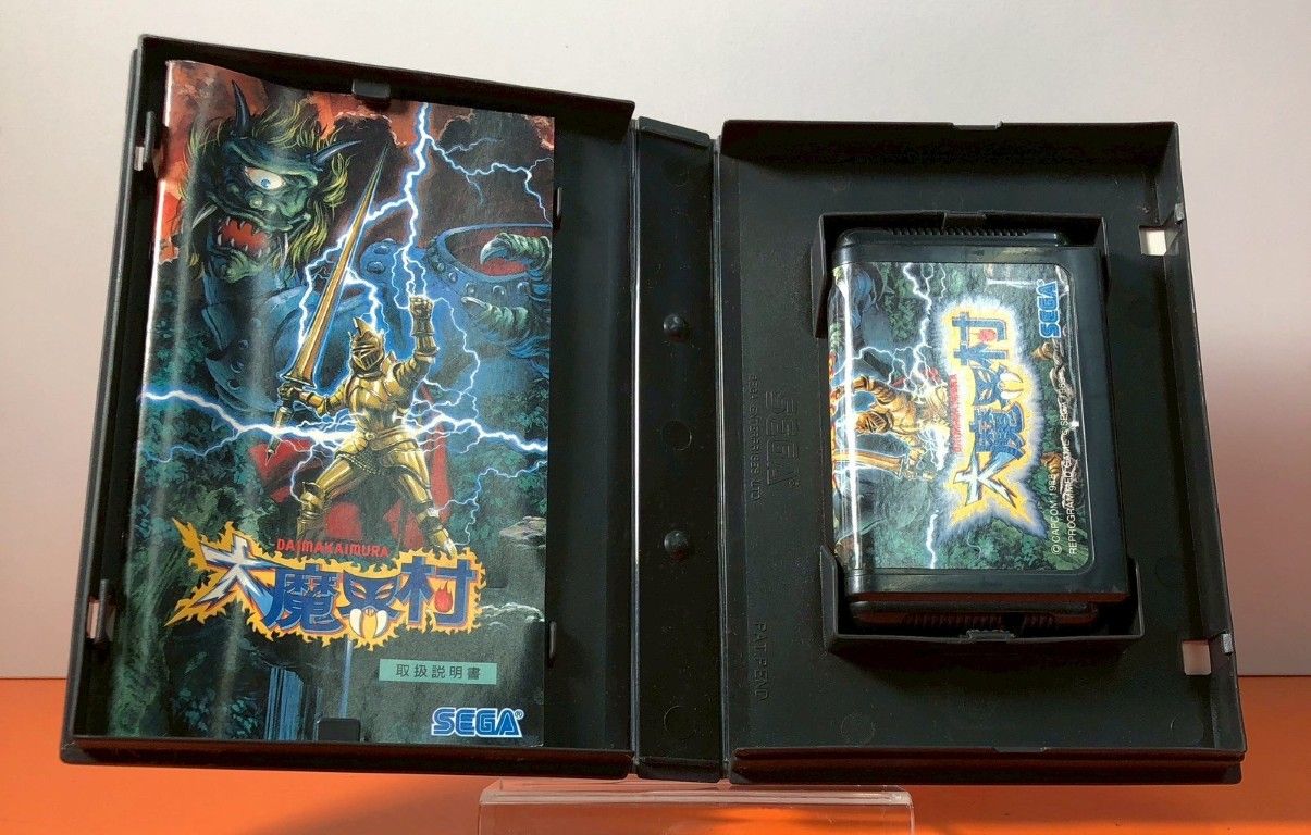 □SEGA セガ 大魔界村 メガドライブソフト 箱取扱説明書付き - メルカリ