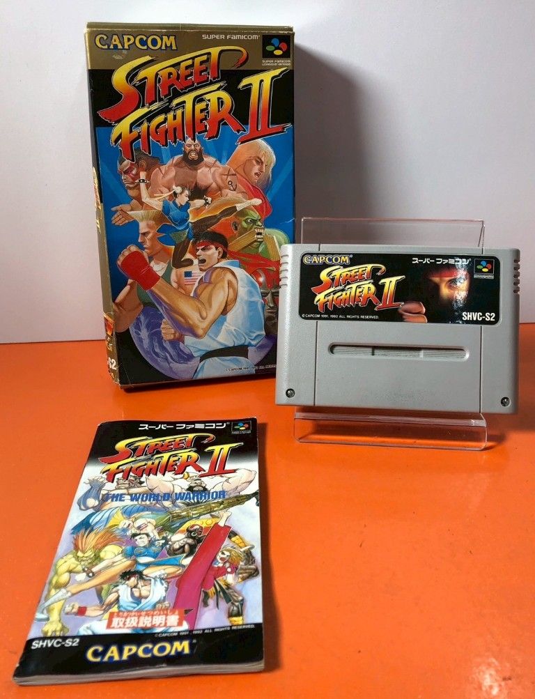 □CAPCOM カプコン ストリートファイターII スーパーファミコンソフト