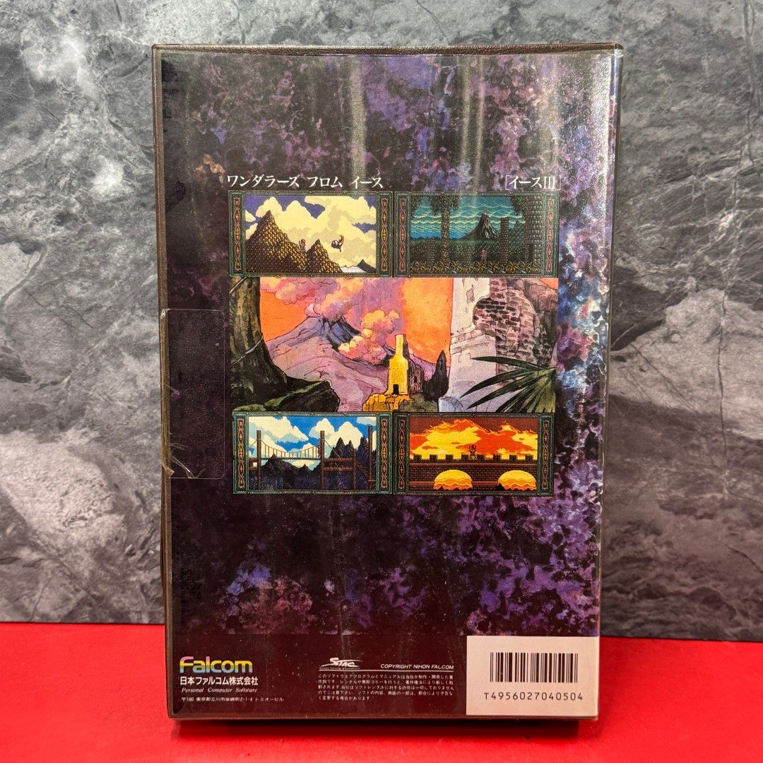 □イースIII ～ワンダラーズ フロム イース ～ PC-8801 SR/VAソフト