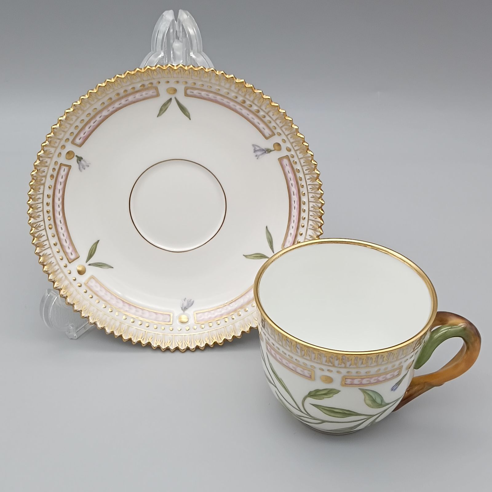 ロイヤルコペンハーゲン フローラ ダニカ デミタス カップ＆ソーサー