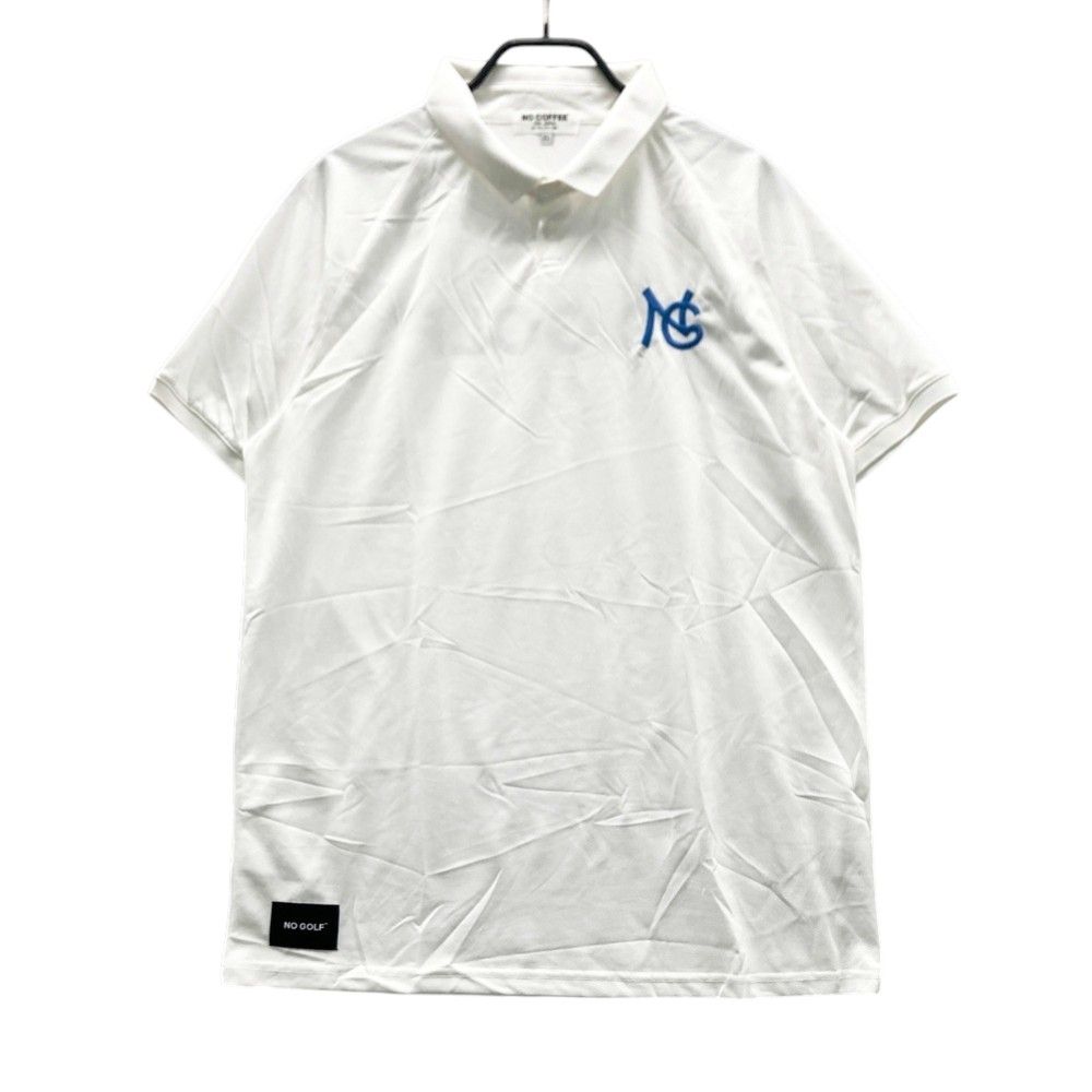 サイズ：XL NO COFFEE ノーコーヒー × CLUBHAUS 半袖ポロシャツ