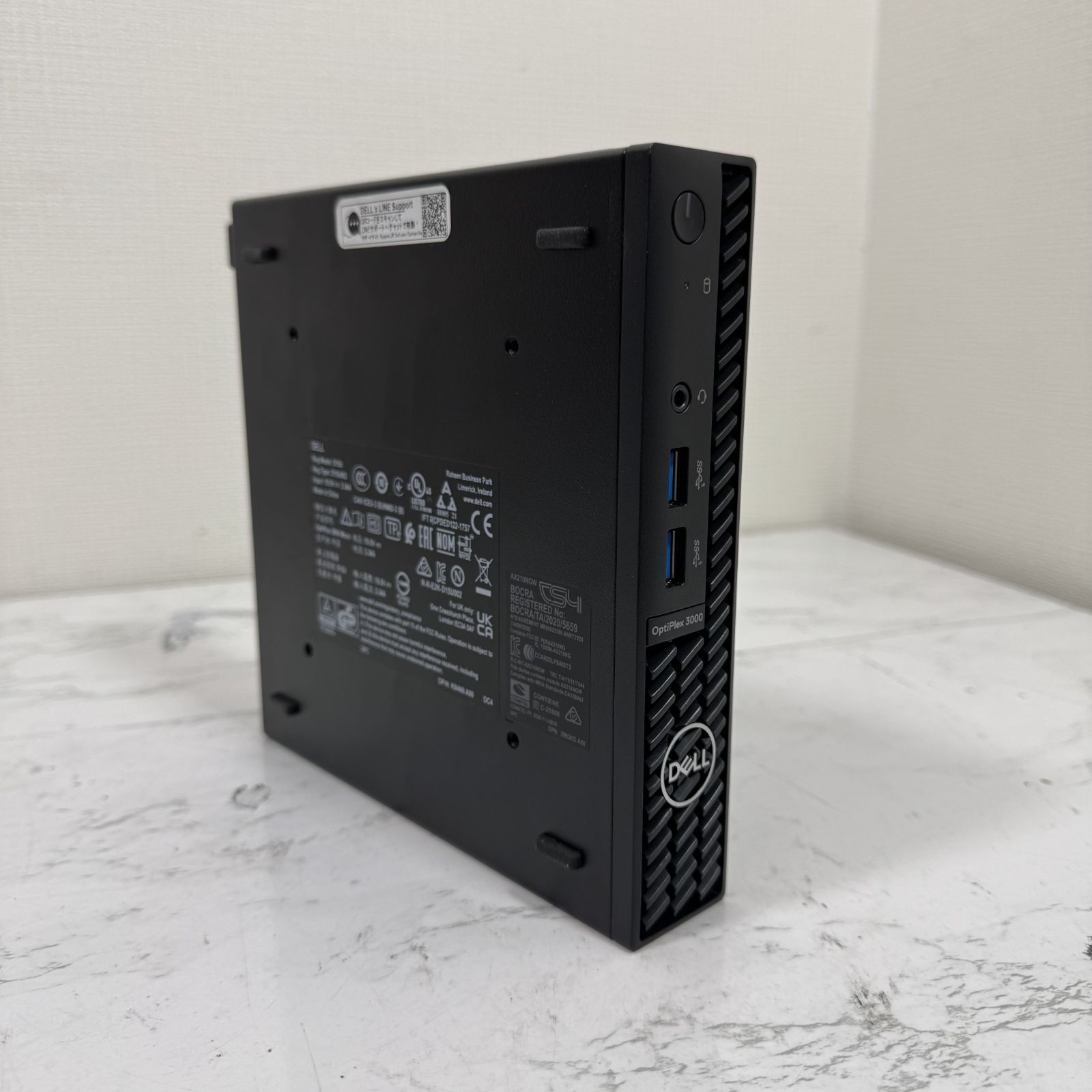 一週間保証】Dell OptiPlex 3000 Micro Core i3-12100T 8GB NVMe 256GB
