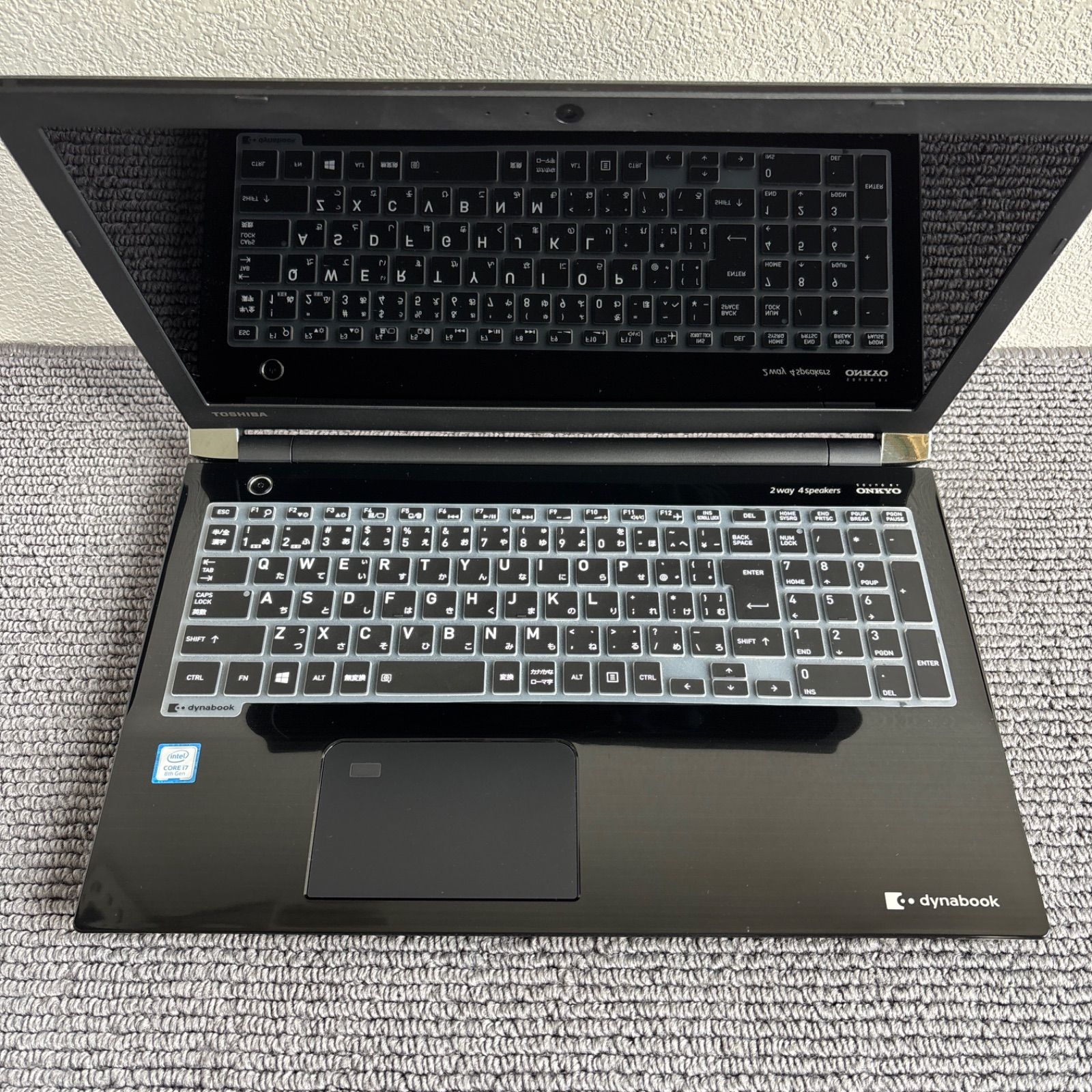 東芝dynabook T75/FB i7-8550U メモリ8GB SSD 128GB Win11 指紋認証