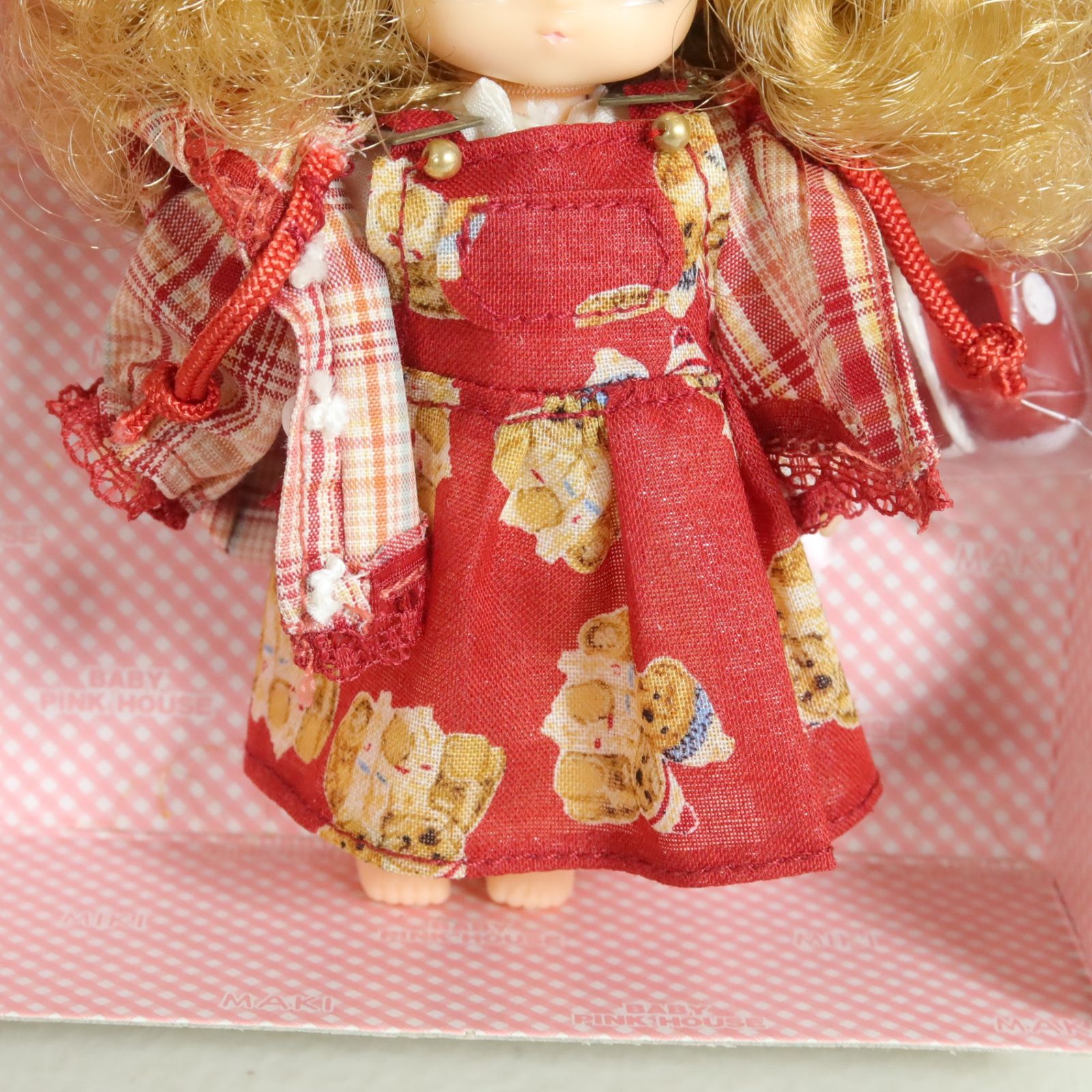 美品】ベビーピンクハウス☆ジャンスカワンピースコーディネイト・缶