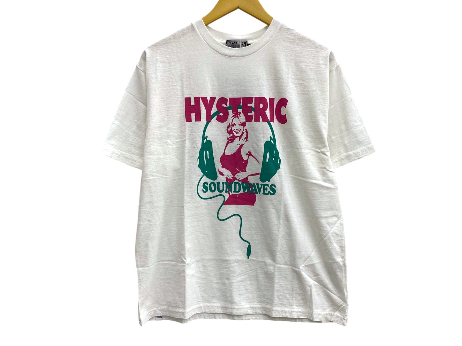 HYSTERIC GLAMOUR (ヒステリックグラマー) Tシャツ 半袖 sound waves