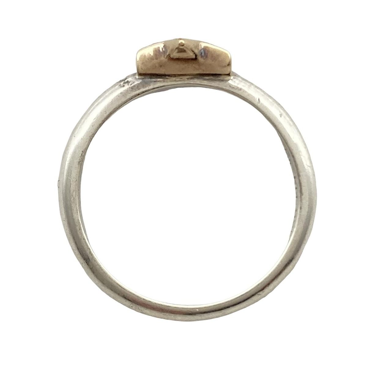 STAR JEWELRY(スタージュエリー) リング美品 - K14YG×シルバー スター