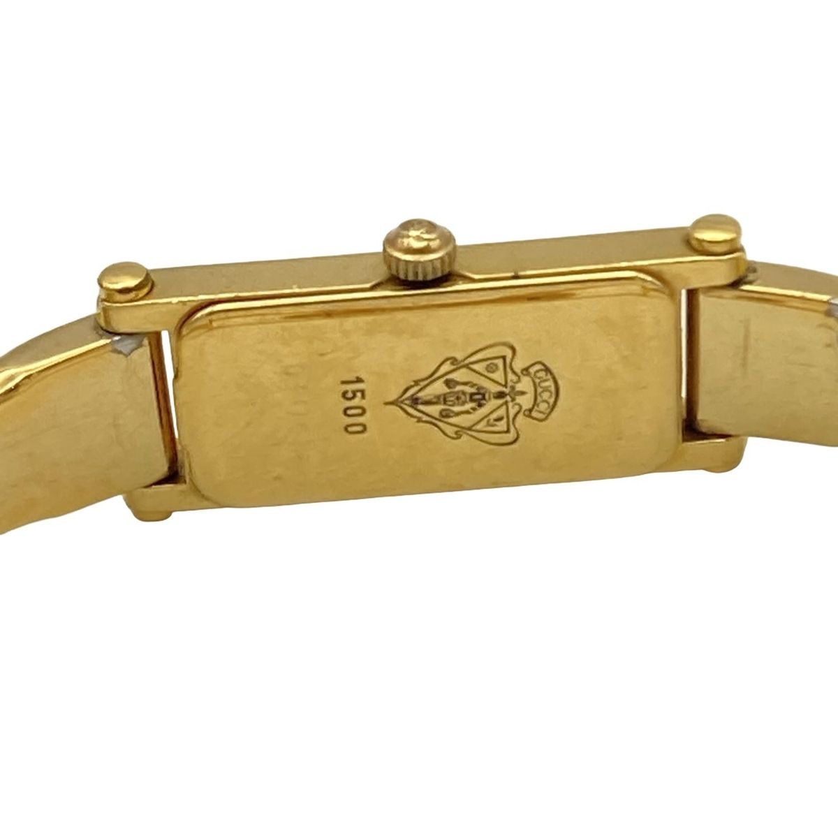 GUCCI(グッチ) 腕時計 - 1500 レディース ゴールド - メルカリ