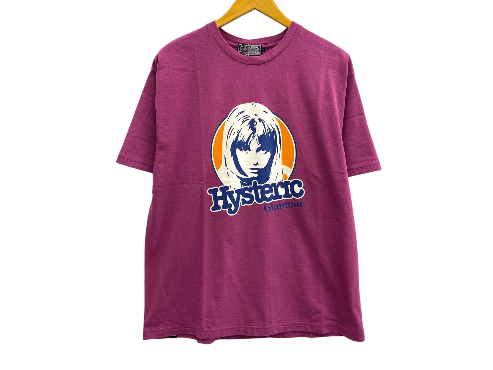 HYSTERIC GLAMOUR (ヒステリックグラマー) Tシャツ 半袖 フロントロゴ