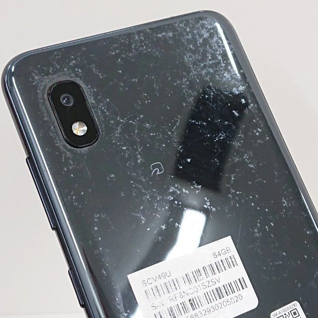 Galaxy A21 シンプル SCV49 au ブラック 送料無料 本体 c17464 - メルカリ