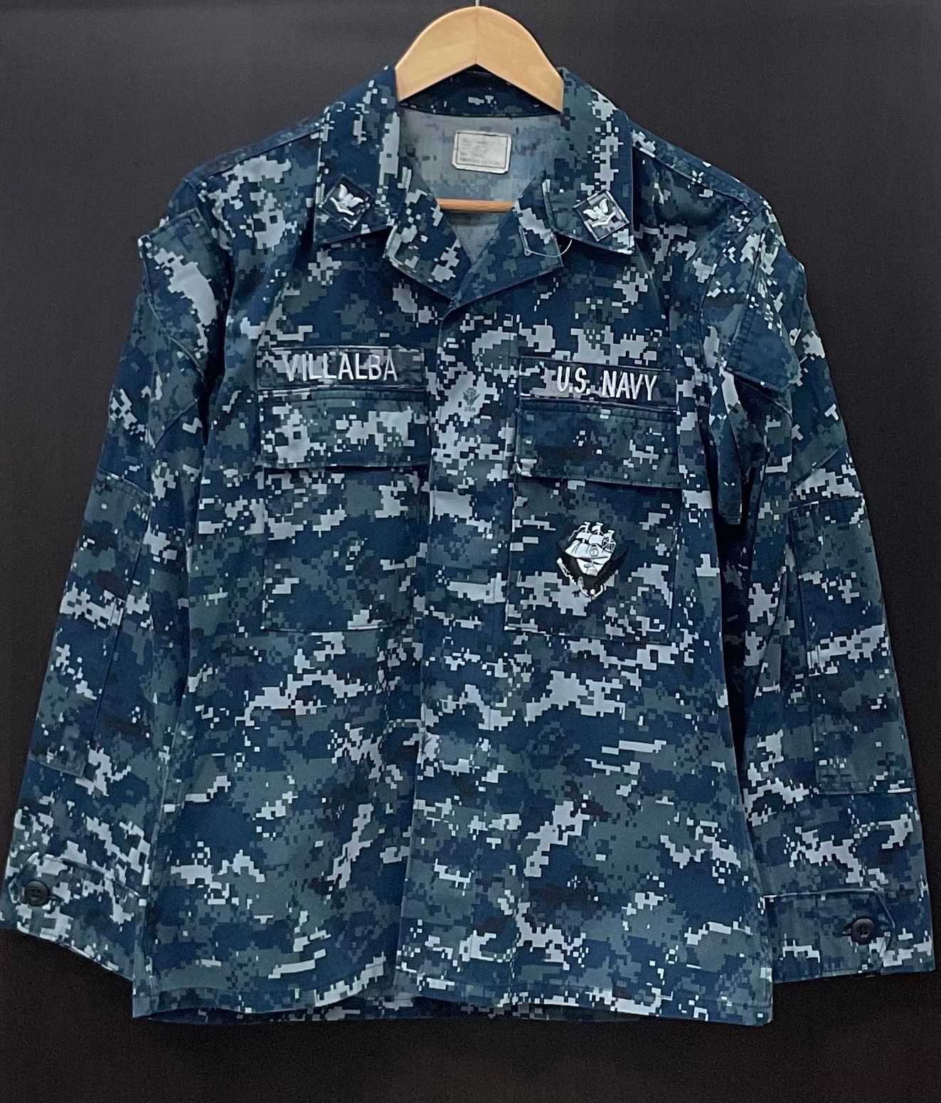 US NAVY USネイビー USN ジャケット デジタルカモ デジカモ カモフラ