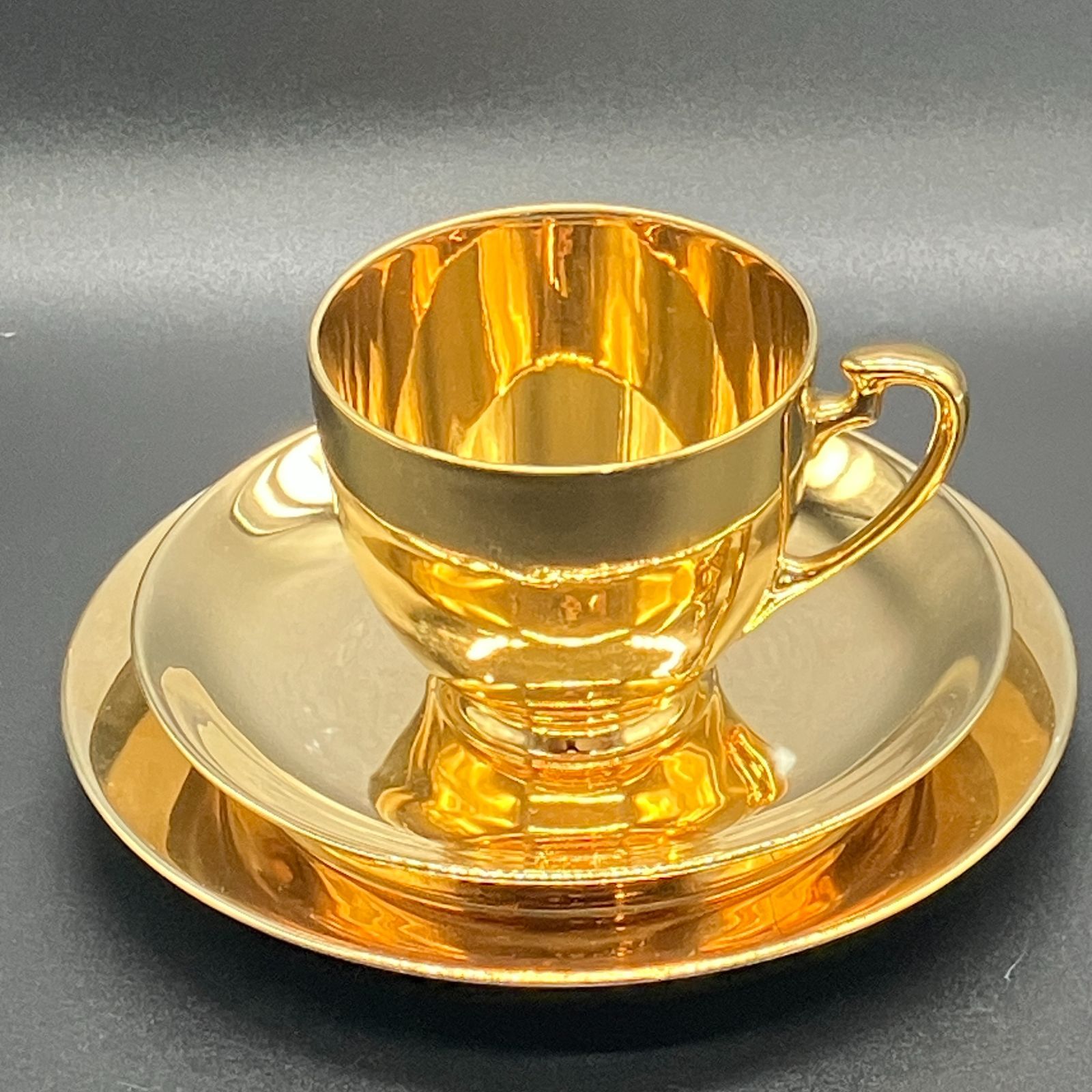 オールドノリタケ ゴールド ラスター アンティーク カップ ＆ ソーサー
