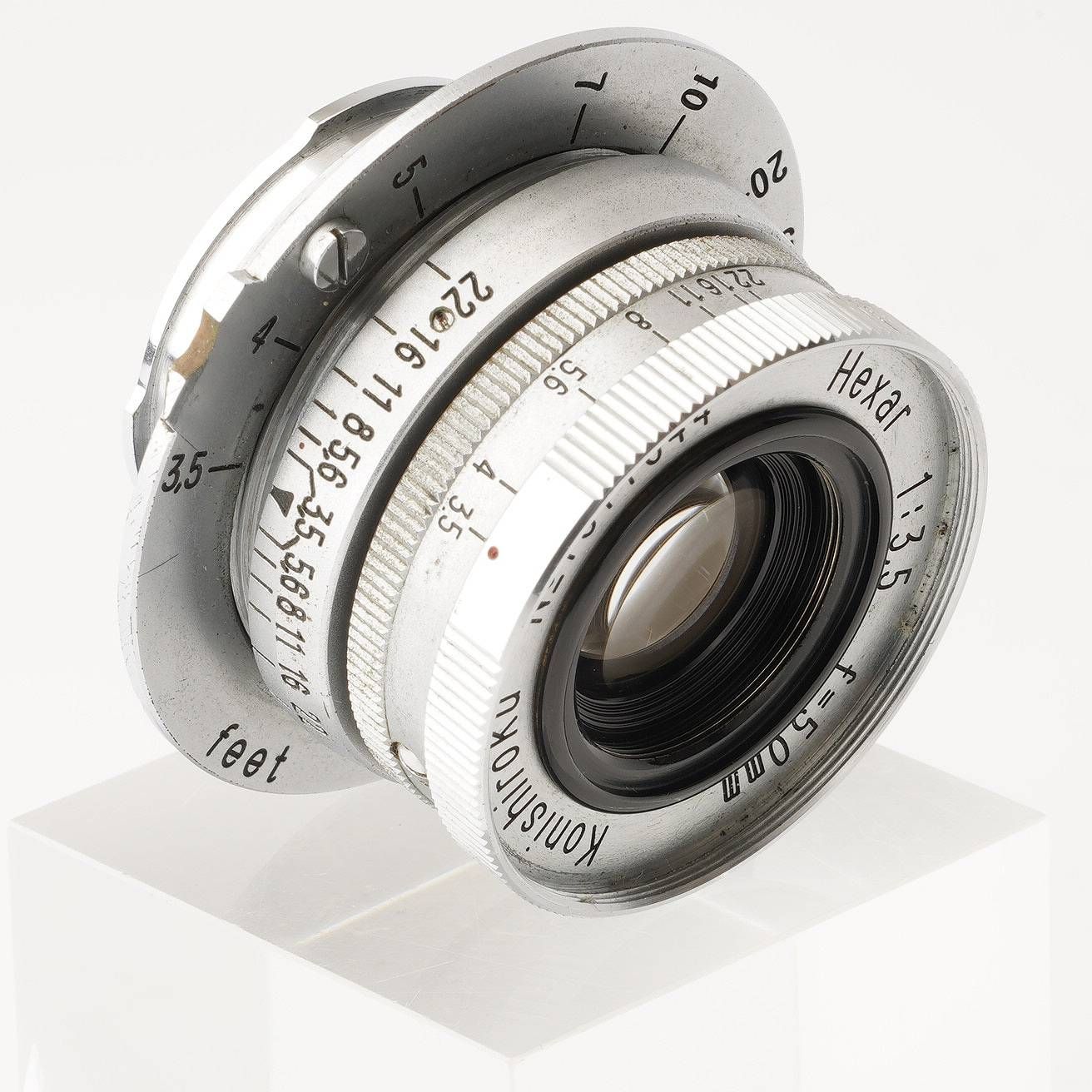 コニカ Konica 小西六 Konishiroku Hexar 50mm F3.5 ライカ L39