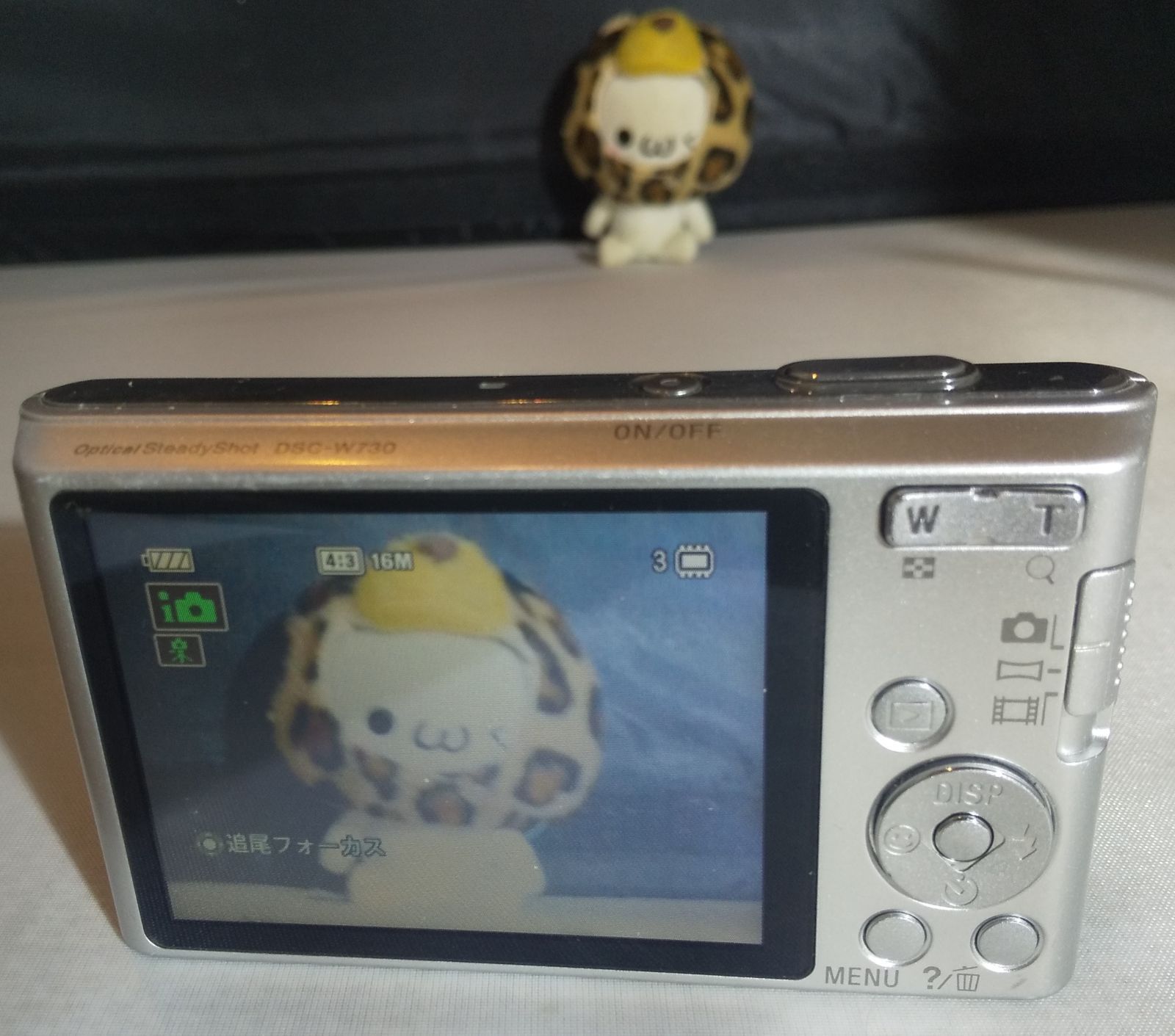 SONY ソニー Cyber-shot サイバーショット DSC-W730 シルバー 美品