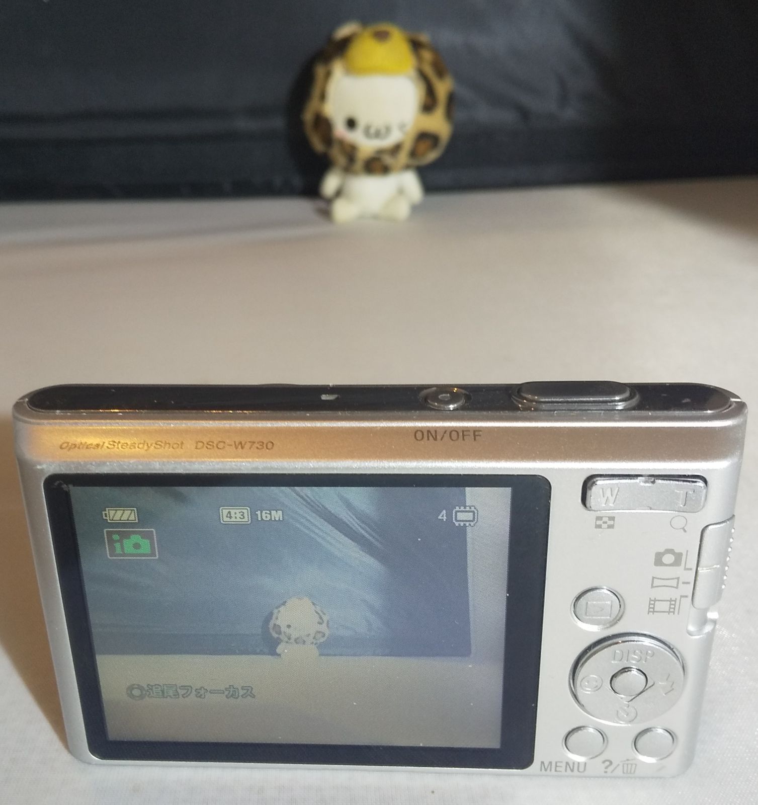 SONY ソニー Cyber-shot サイバーショット DSC-W730 シルバー 美品