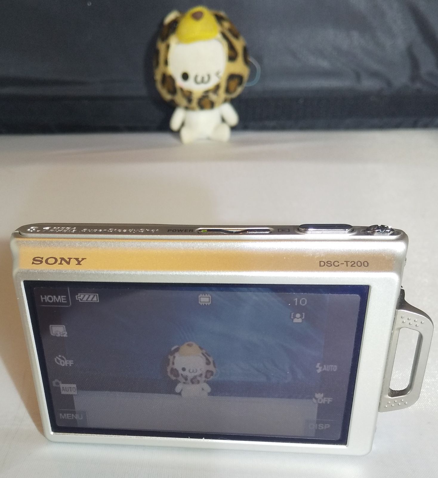 SONY Cyber-shot DSC-T200 美品 動作確認済み タッチパネル コンデジ