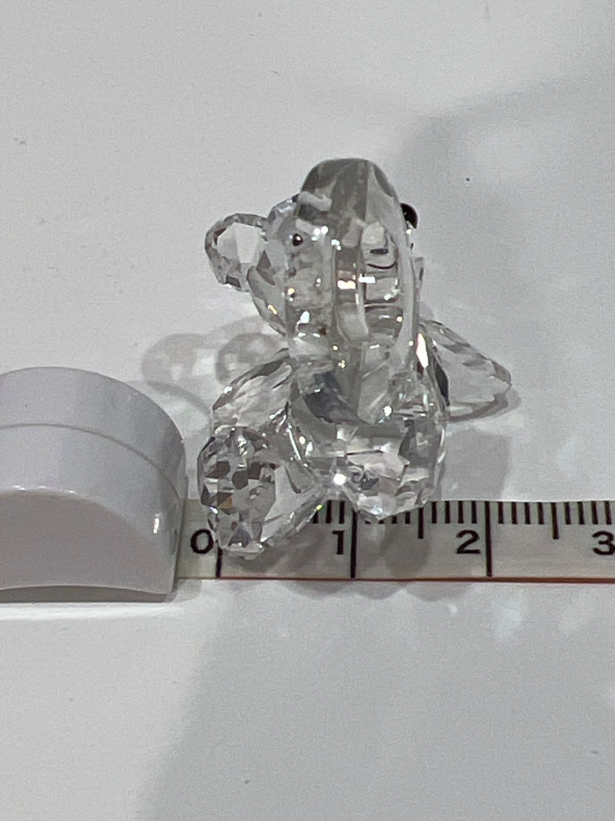  Swarovski スワロフスキー クリスタルガラス フィギュリン Krisベア - No.O キッチン小物 置物 インテリア小物