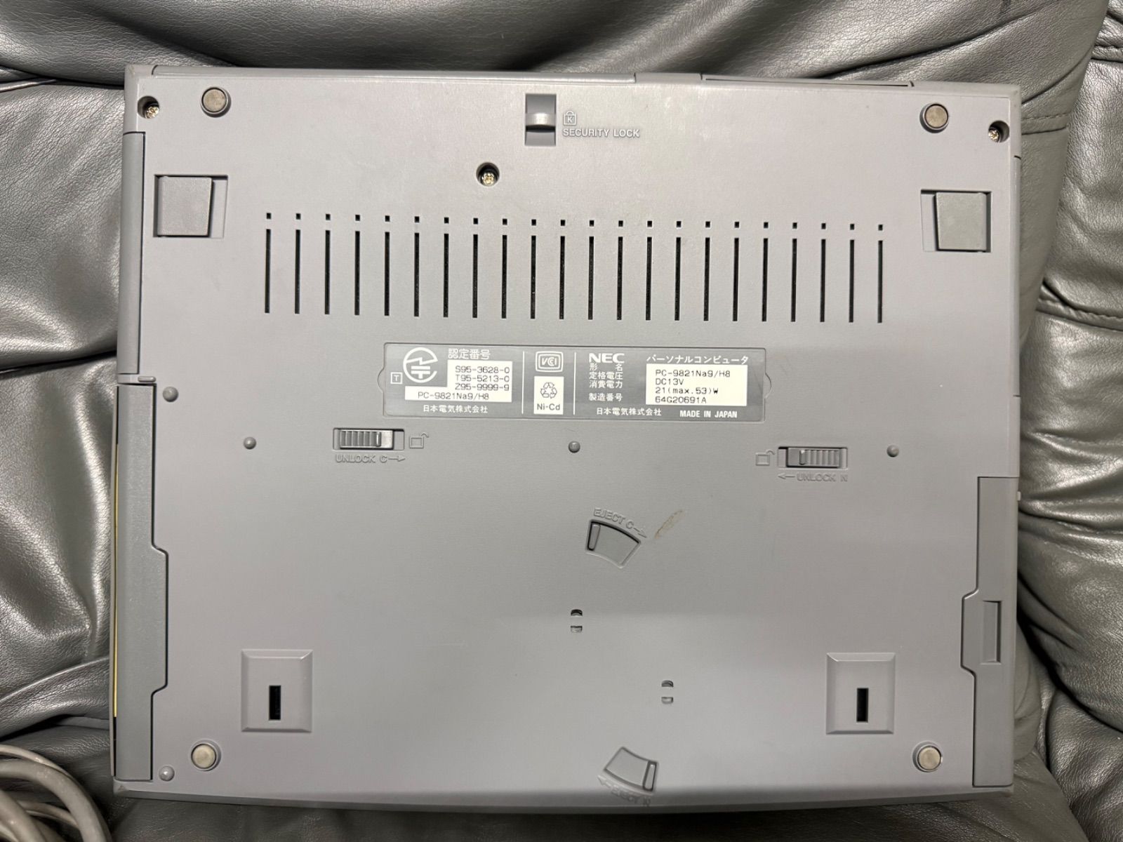 NEC PC-9821NA9/H8 ジャンク ノートパソコン - メルカリ