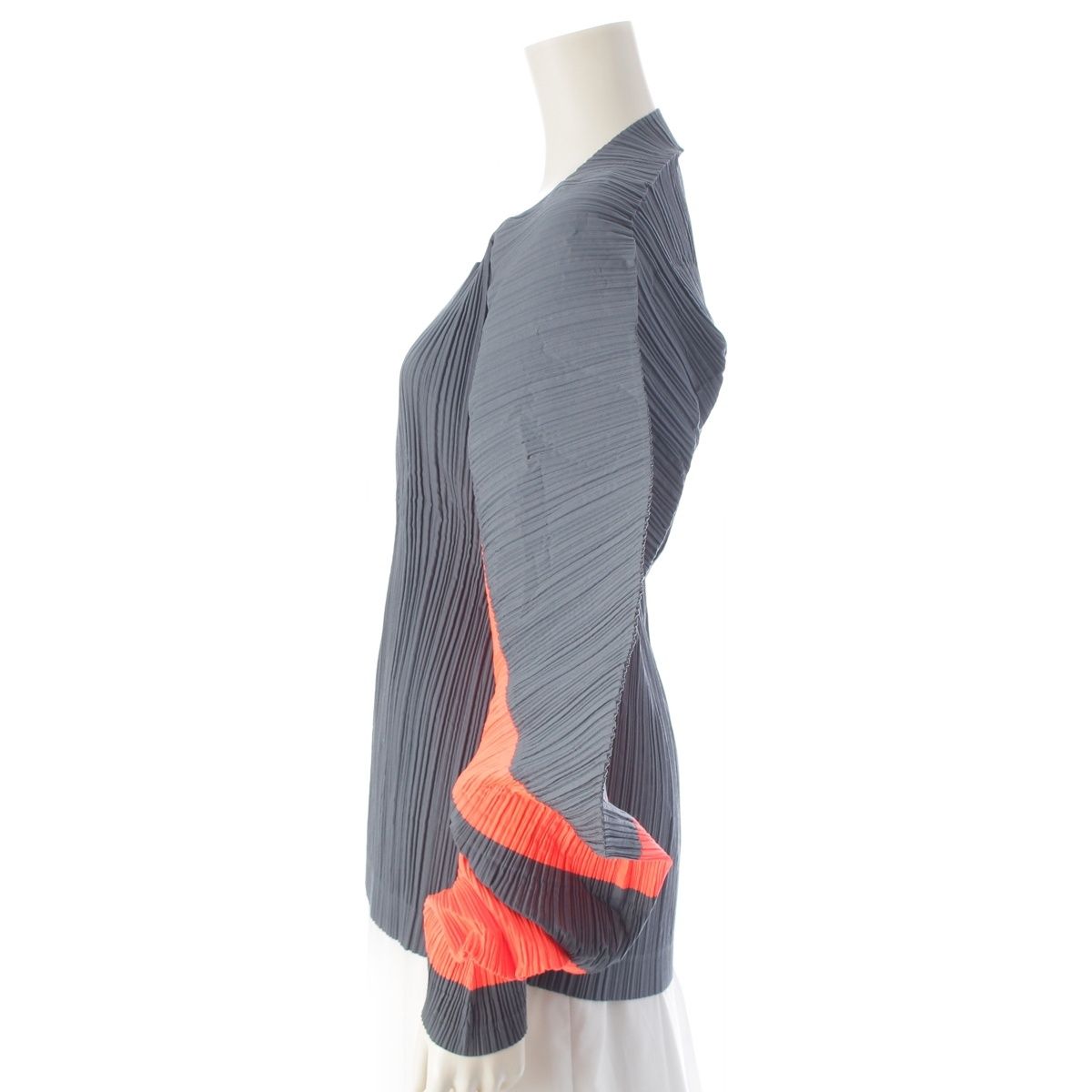 イッセイミヤケ 90s 91SS 変形 CURVED PLEATES カーブプリーツ 平面 二