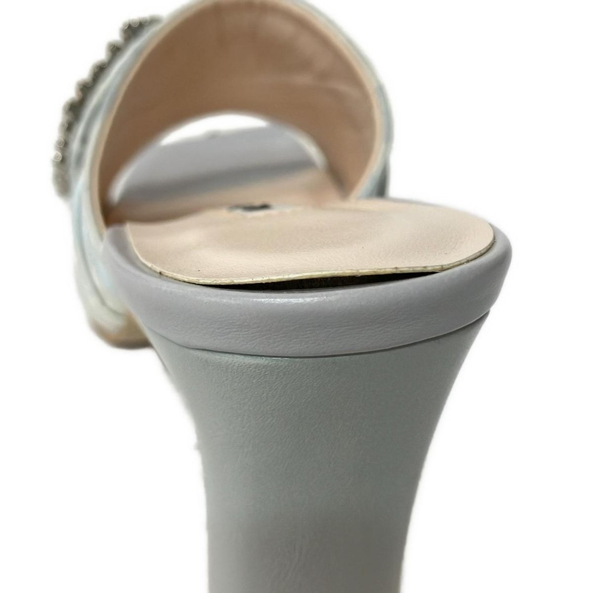 DIANA(ダイアナ) ミュール M レディース美品 - ライトブルー ビジュー