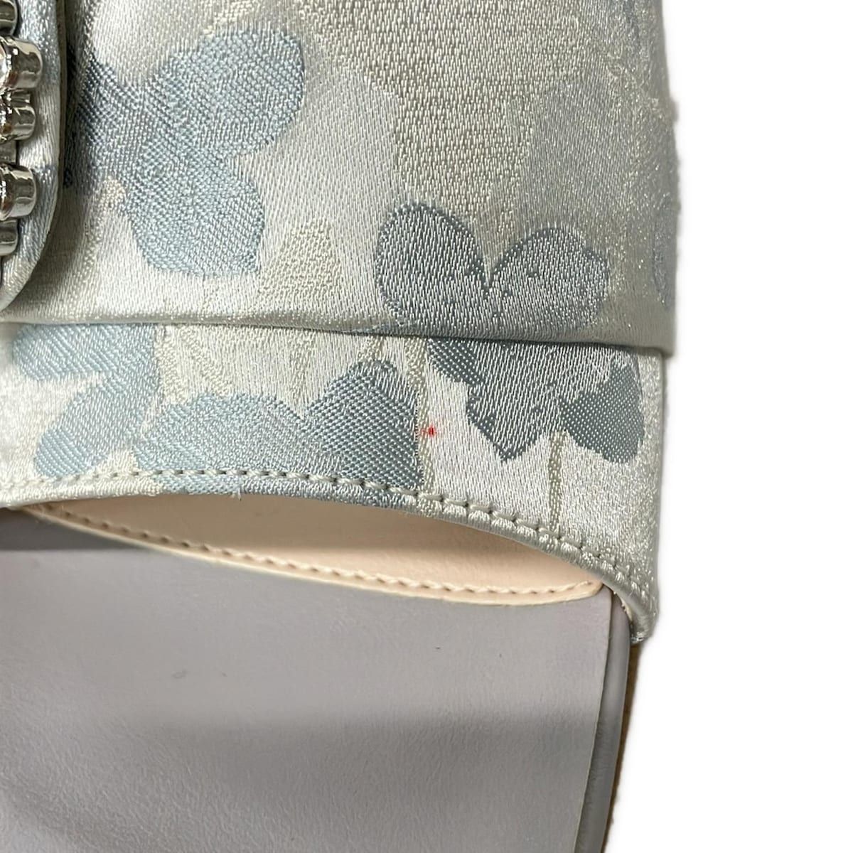 DIANA(ダイアナ) ミュール M レディース美品 - ライトブルー ビジュー