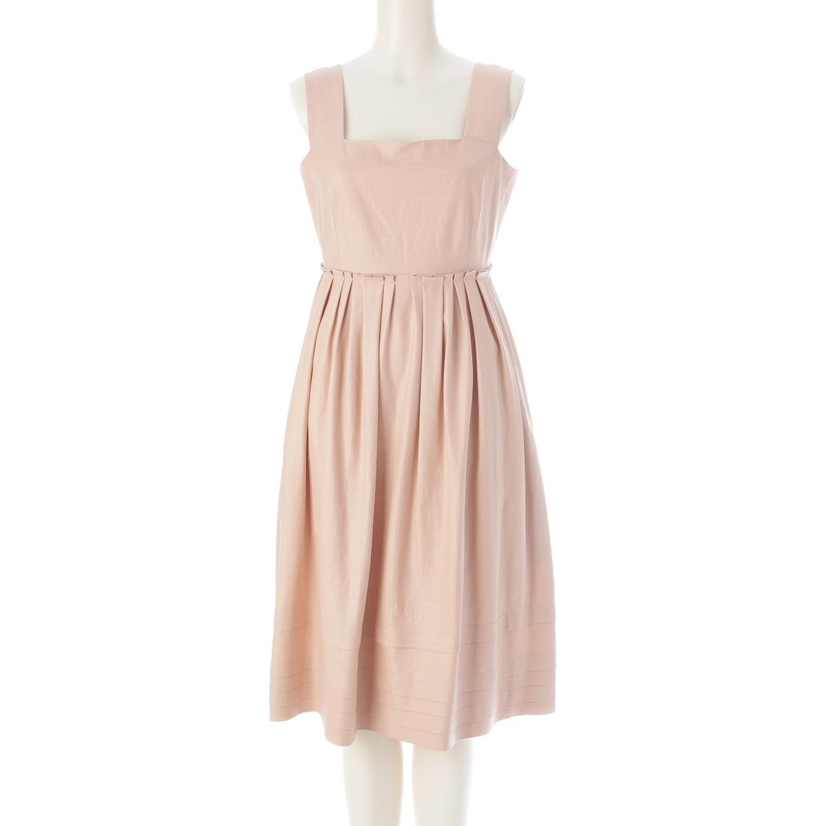 フォクシー 19年 Josephine タック 切替デザイン ノースリーブ