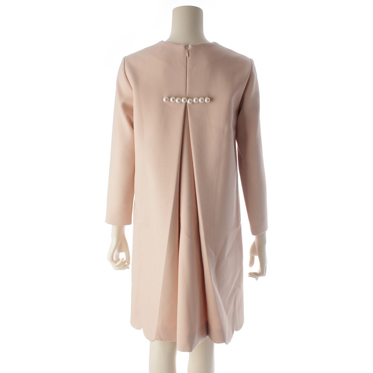 ヨーコチャン 21年 バックパール スカラップ ロングスリーブ