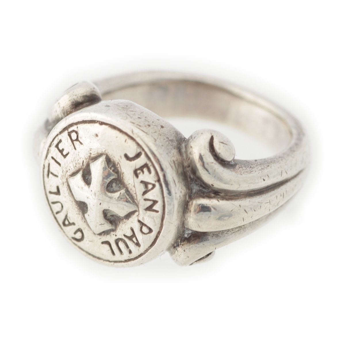 ジャンポール・ゴルチェ シルバー クロスモチーフ リング 指輪