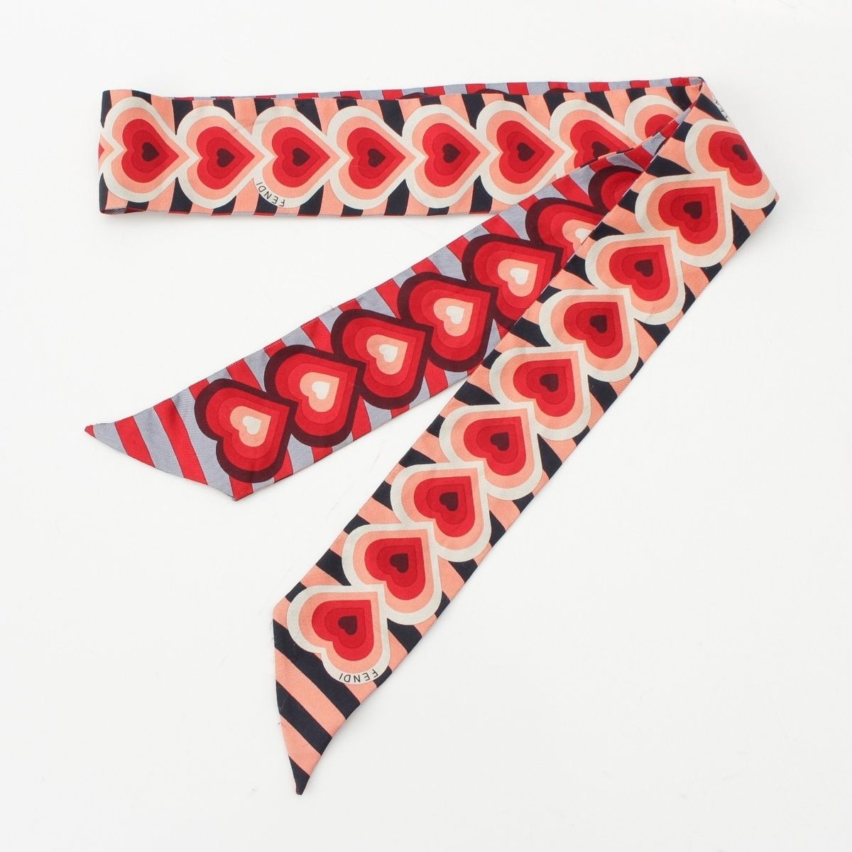 フェンディ シルク ラッピー バレンタイン限定 ハート ＆ マンマ