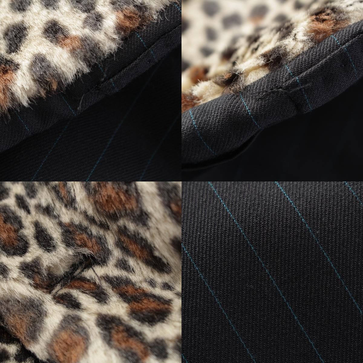 コムデギャルソンオムプリュス AD2009 ウール ハラコ 切替 ストライプ