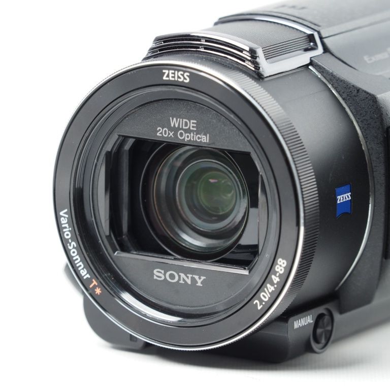 SONY HANDYCAM AX60 4K 64GB 光学20倍 ブラック ソニー ビデオカメラ