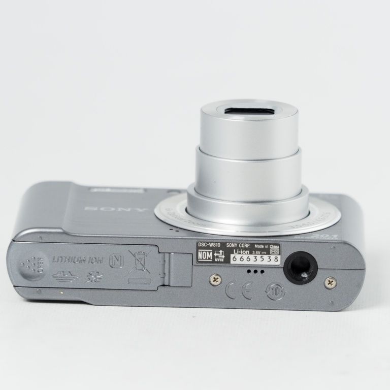 SONY Cyber-shot W810 光学6倍 ‎2010万画素 シルバー DSC-W810-S