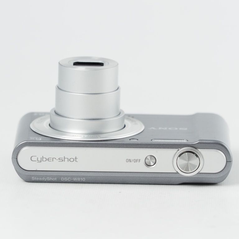 SONY Cyber-shot W810 光学6倍 ‎2010万画素 シルバー DSC-W810-S