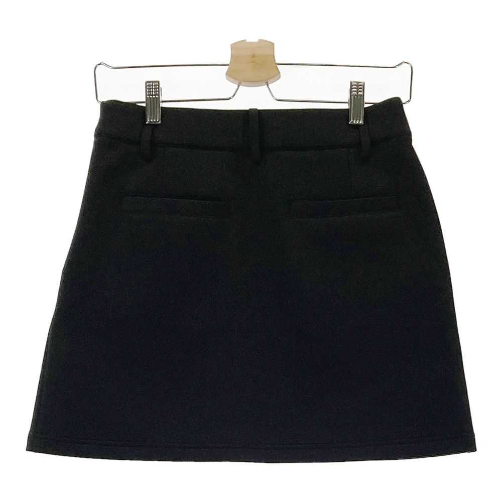 FIDES GOLF 黒スカート サイズ：S FIDES GOLF フィデスゴルフ ストレッチスカート ブラック系