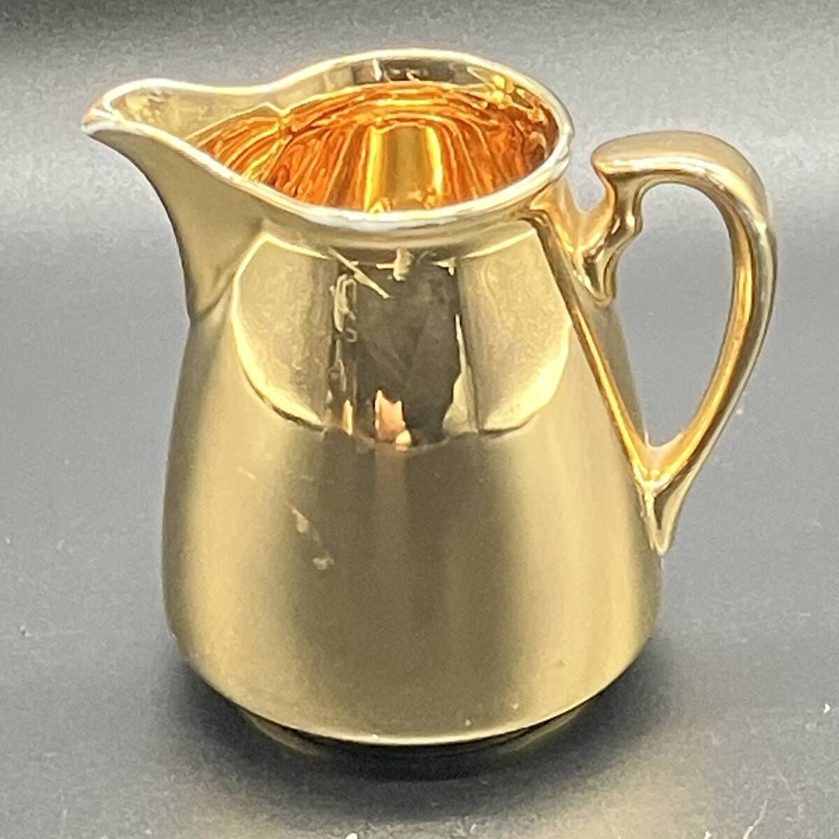 オールドノリタケ ゴールド ラスター アンティーク クリームポット