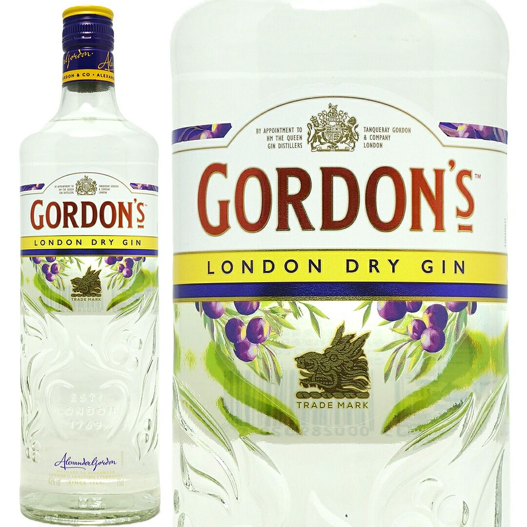 ゴードン ドライジン 43度 750ml 正規品 - メルカリ